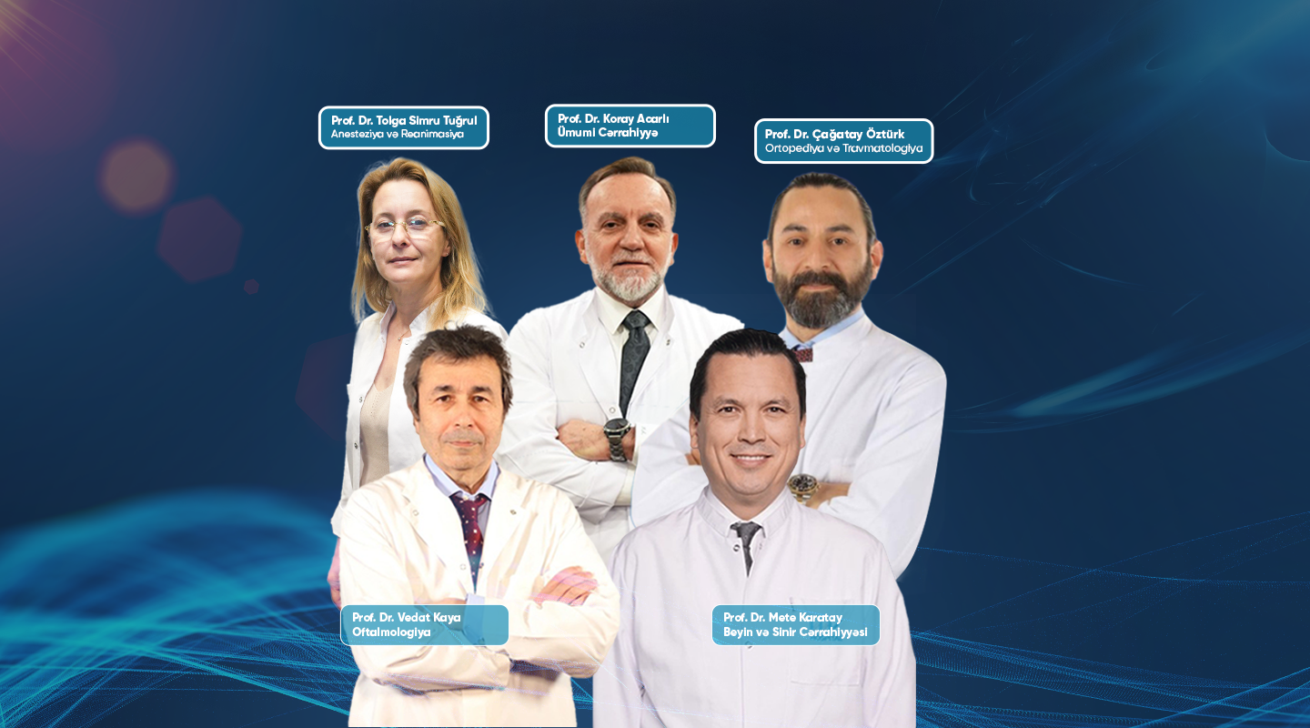 Türkiyənin tanınmış mütəxəssisləri Liv Bona Dea Hospitalda!